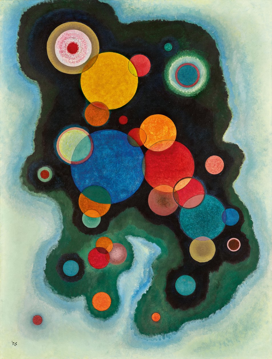 Deepened Impulse, 1928. tekijältä Wassily Kandinsky