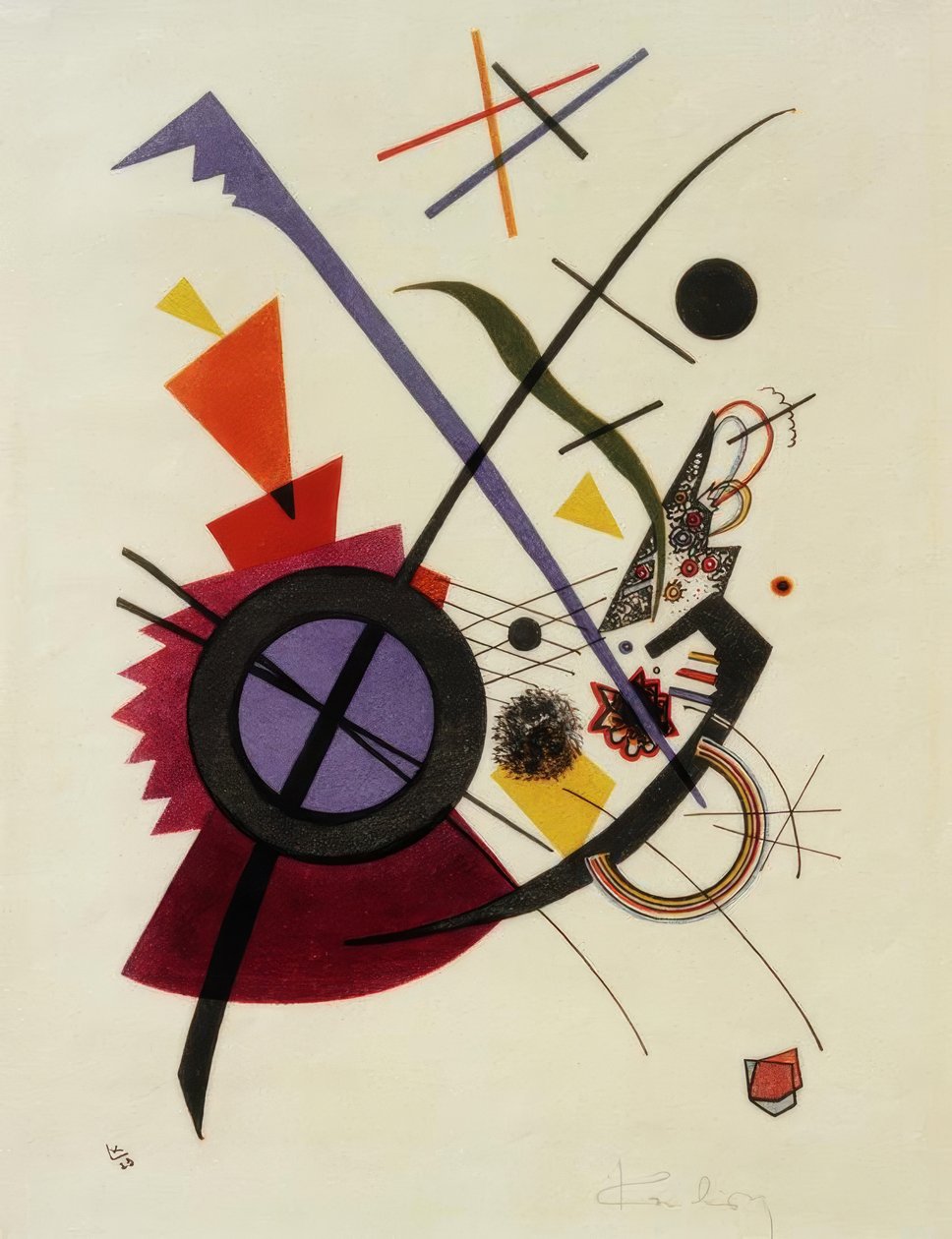 violetti tekijältä Wassily Kandinsky