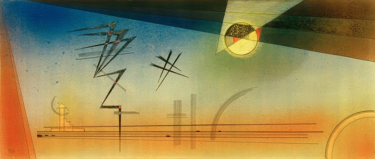 Siksak ylöspäin tekijältä Wassily Kandinsky