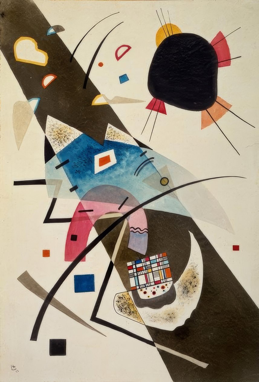 Zwei schwarze Flecke tekijältä Wassily Kandinsky