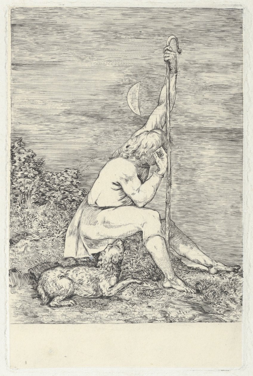 El pastor, 1828. finlandès tekijältä Welby Sherman