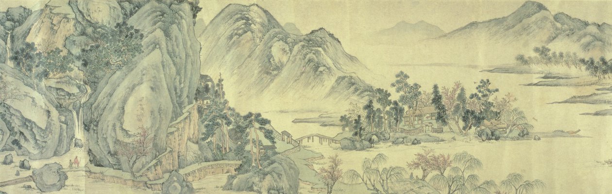 Persikkakukkien kevät tekijältä Wen Zhengming