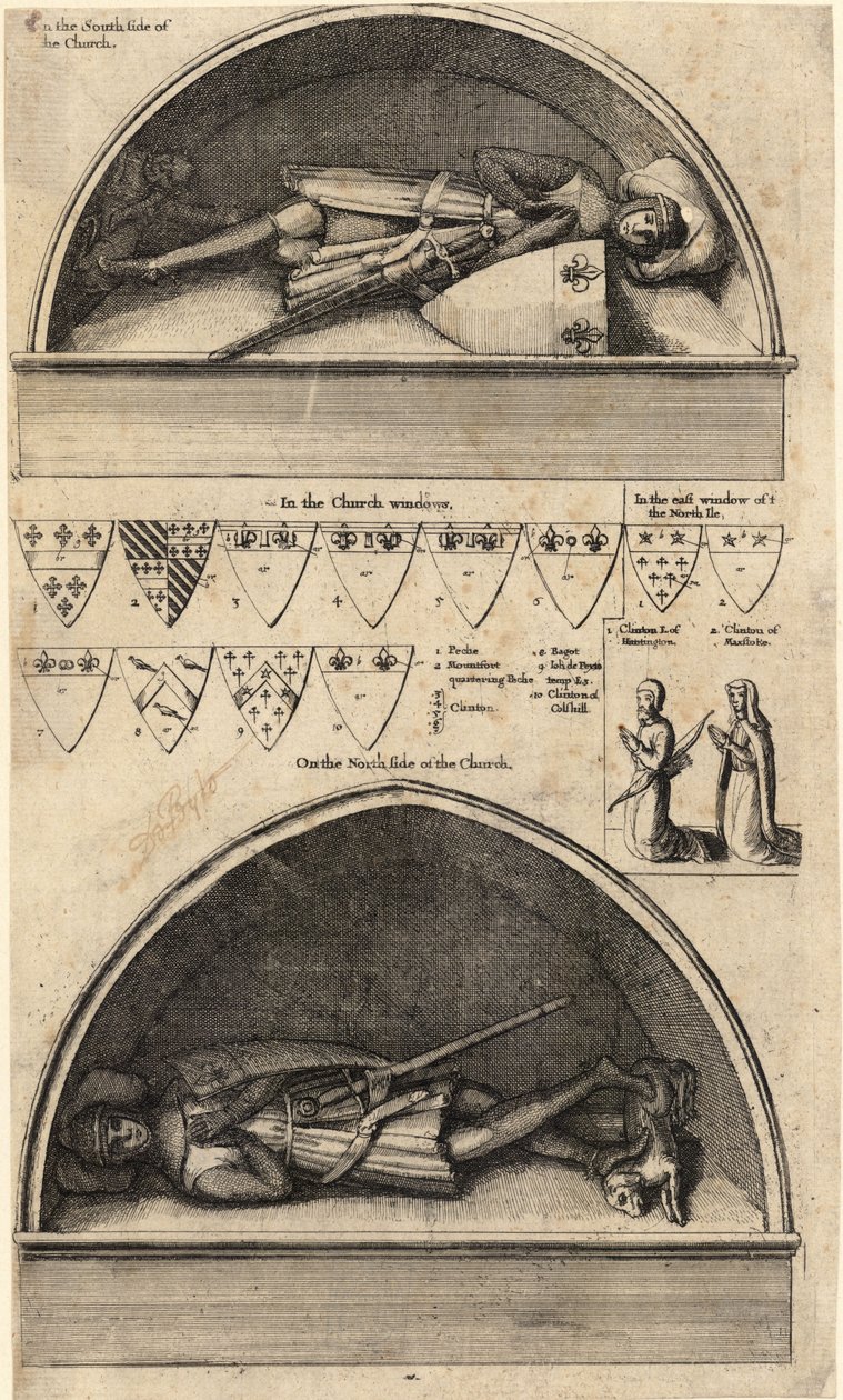 Clintonin perhe (muistomerkki) tekijältä Wenceslaus Hollar