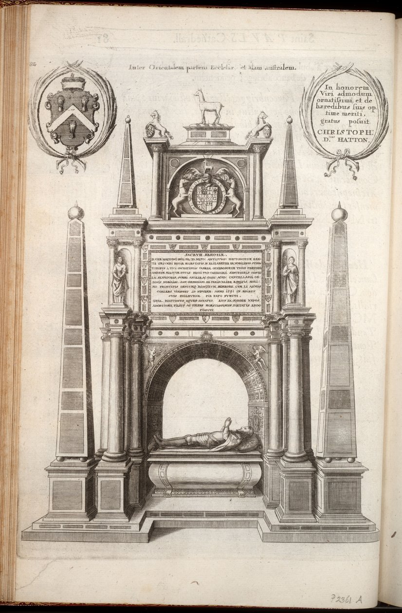 Sir Christopher Hatten tekijältä Wenceslaus Hollar
