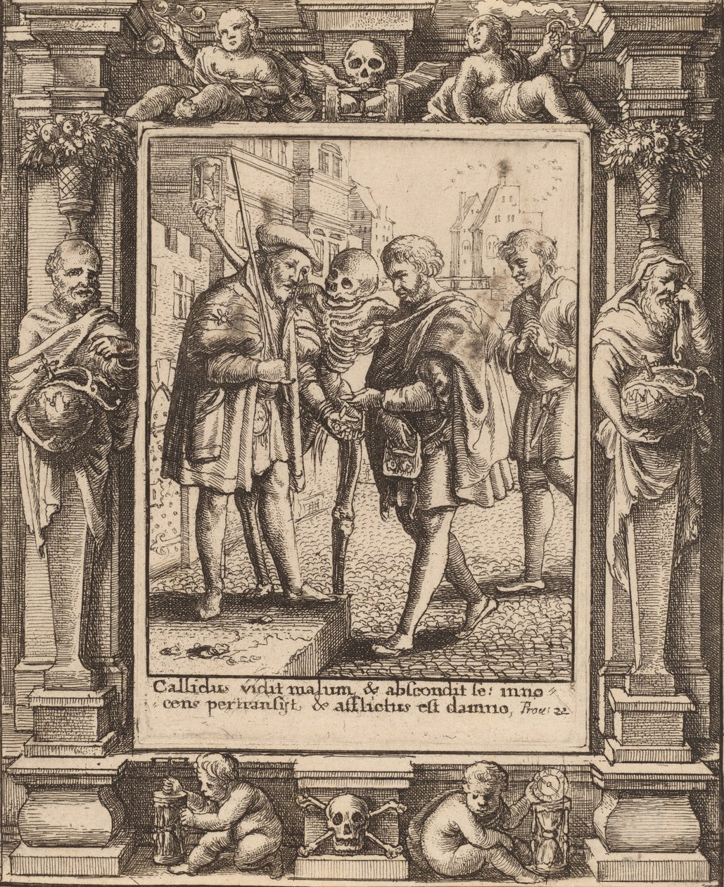 Asianajaja, 1651. tekijältä Wenceslaus Hollar