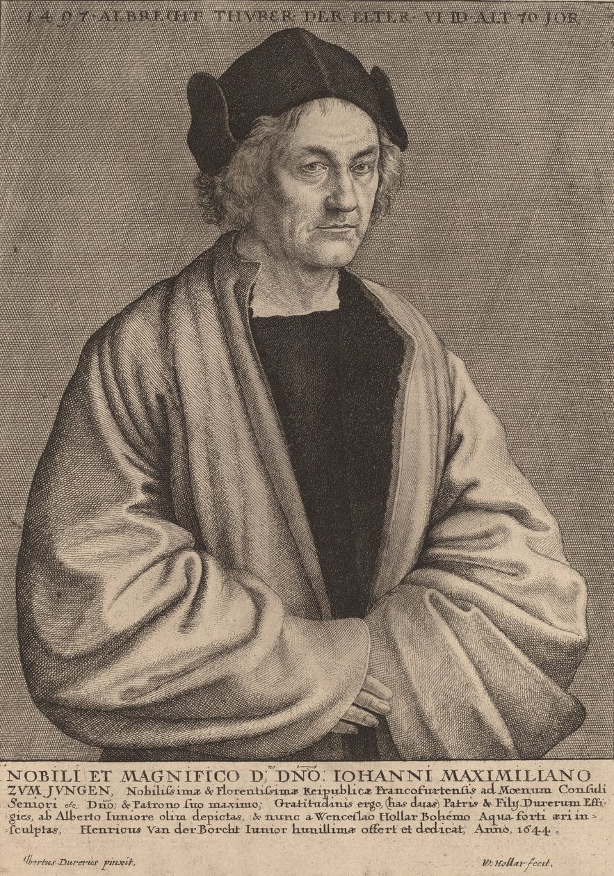 Albrecht Durerin isä, 1644. tekijältä Wenceslaus Hollar