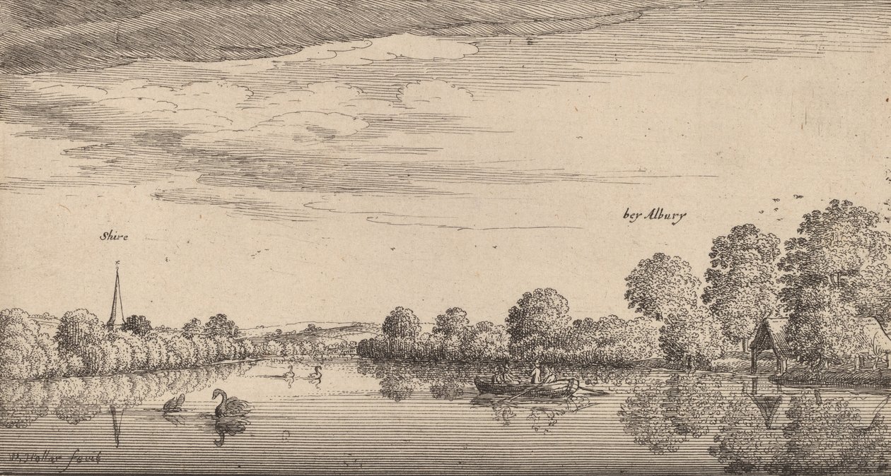 Albury, 1645. tekijältä Wenceslaus Hollar