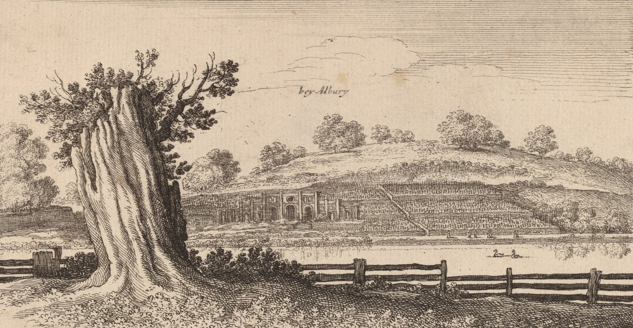 Albury, 1645. tekijältä Wenceslaus Hollar