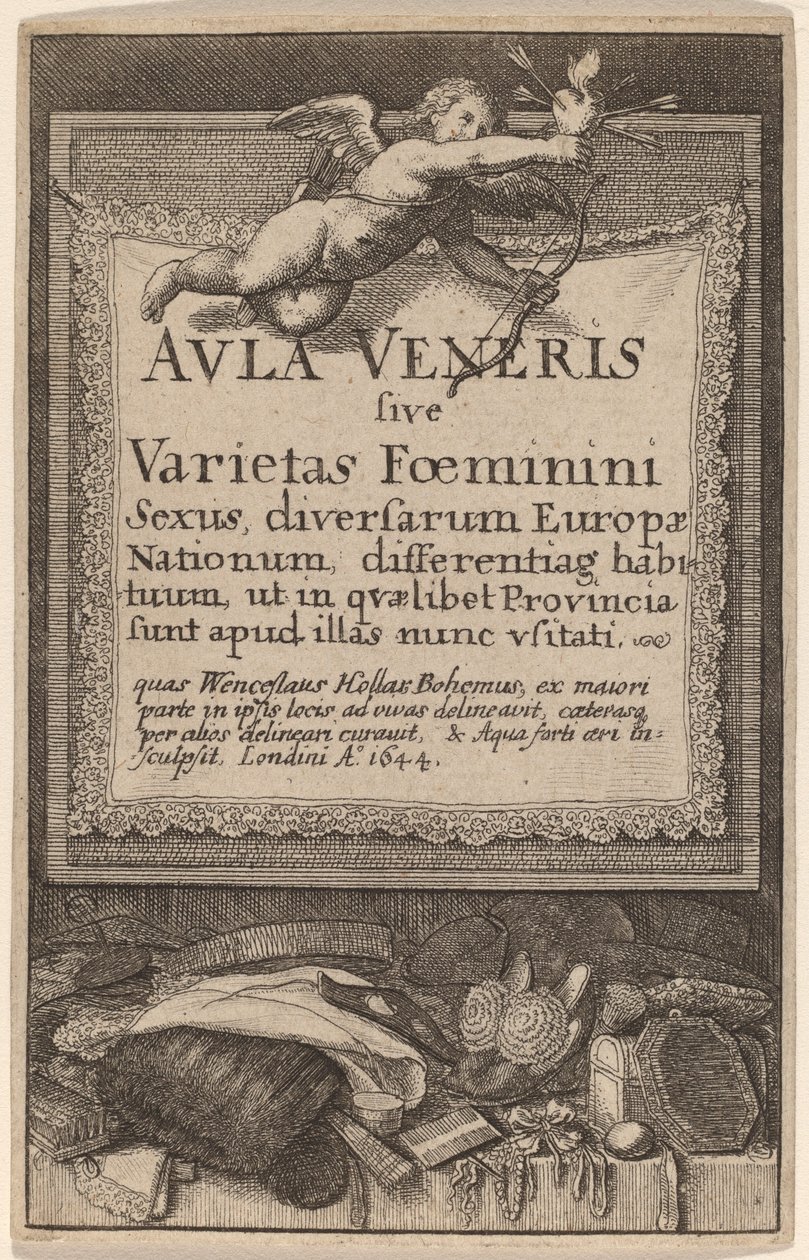 Friday Hall: Otsikkosivu tekijältä Wenceslaus Hollar