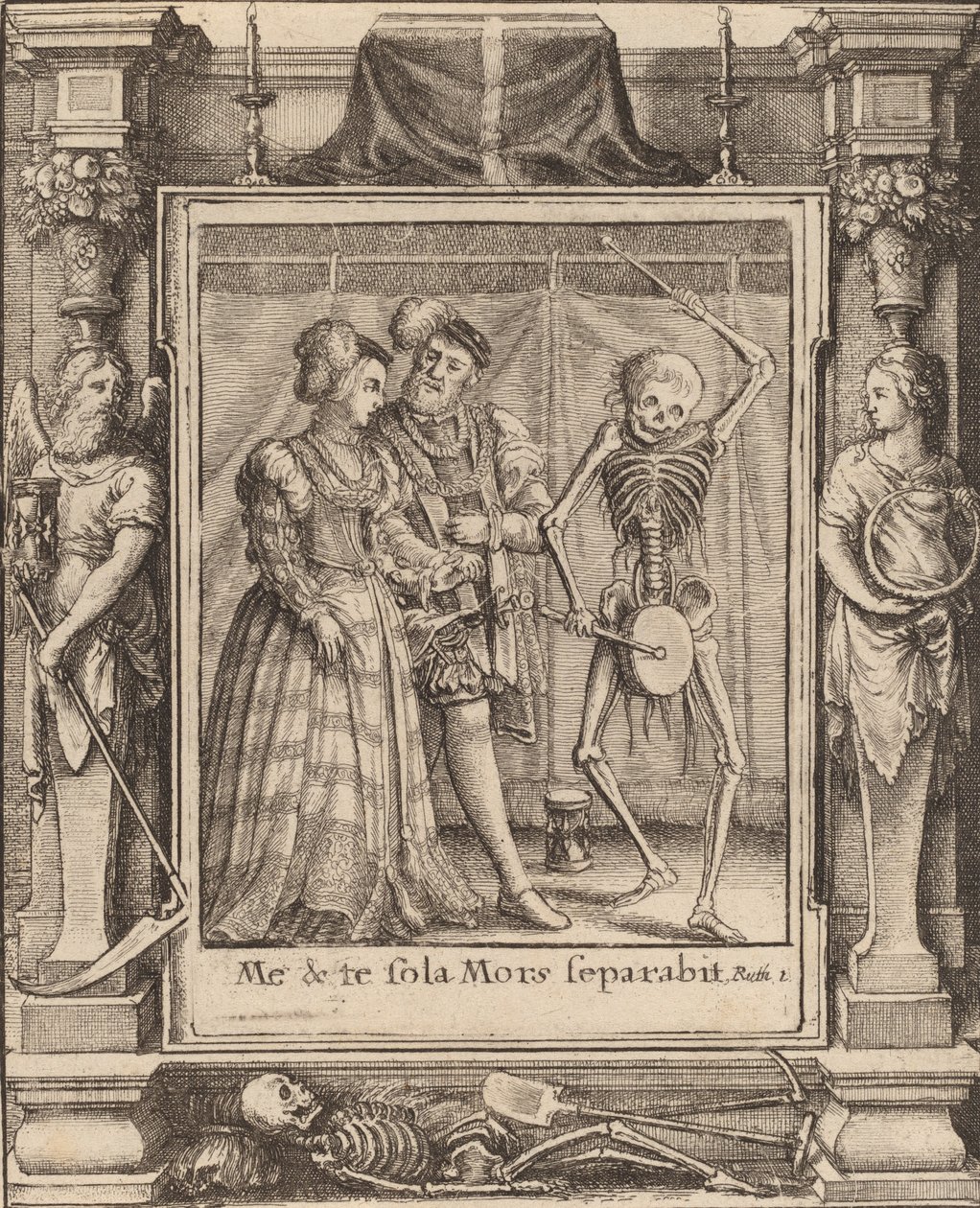 Morsiuspari, 1651. tekijältä Wenceslaus Hollar