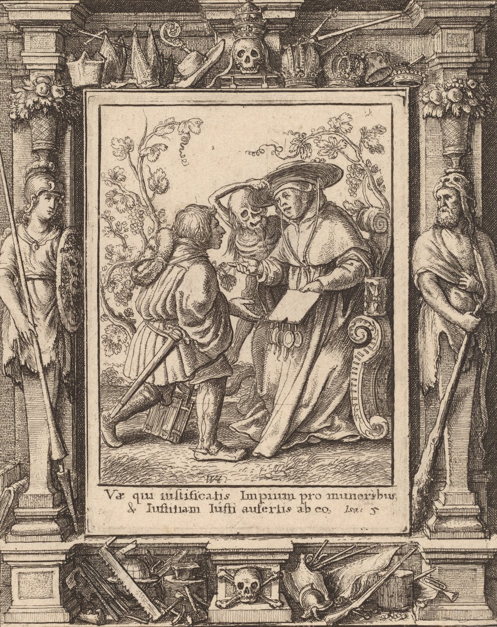 Kardinaali, 1651. tekijältä Wenceslaus Hollar