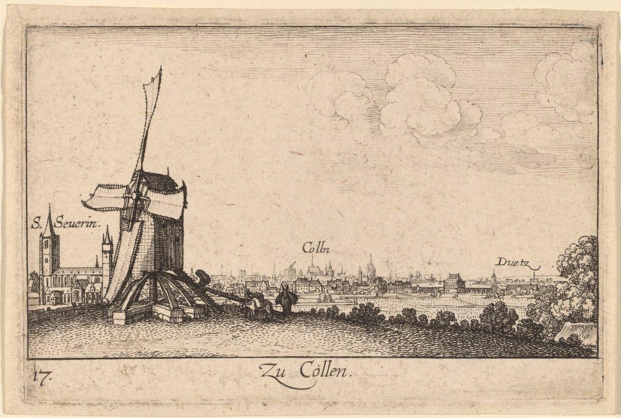 Köln tekijältä Wenceslaus Hollar