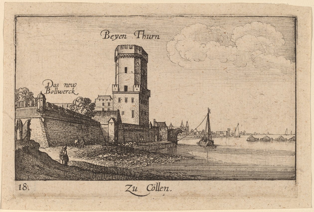 Köln tekijältä Wenceslaus Hollar