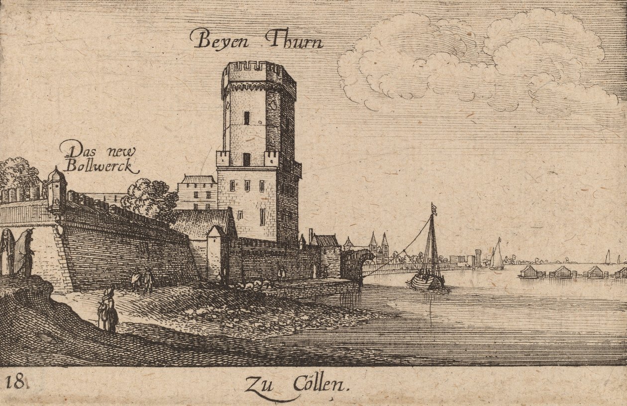 Köln, 1635. tekijältä Wenceslaus Hollar