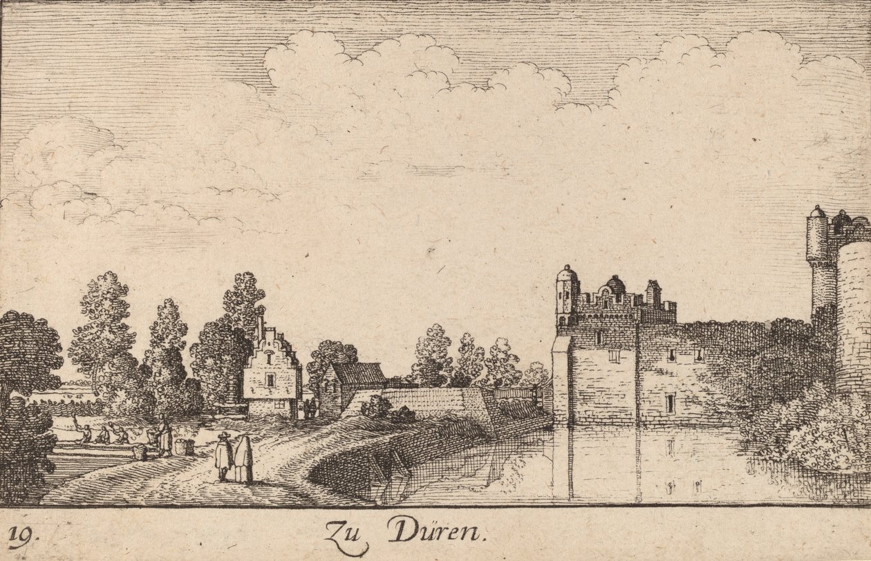 Duren, 1635. tekijältä Wenceslaus Hollar