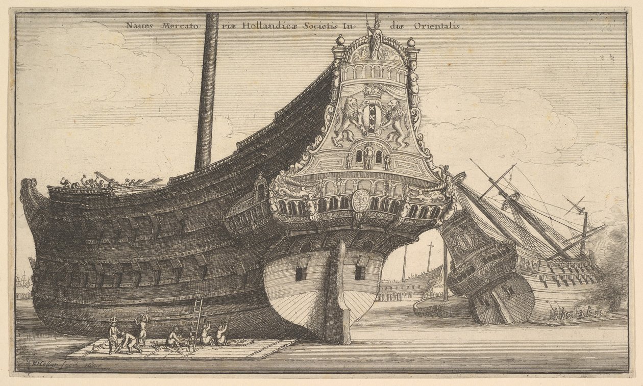 Hollantilainen itä-intiaani, 1647. tekijältä Wenceslaus Hollar