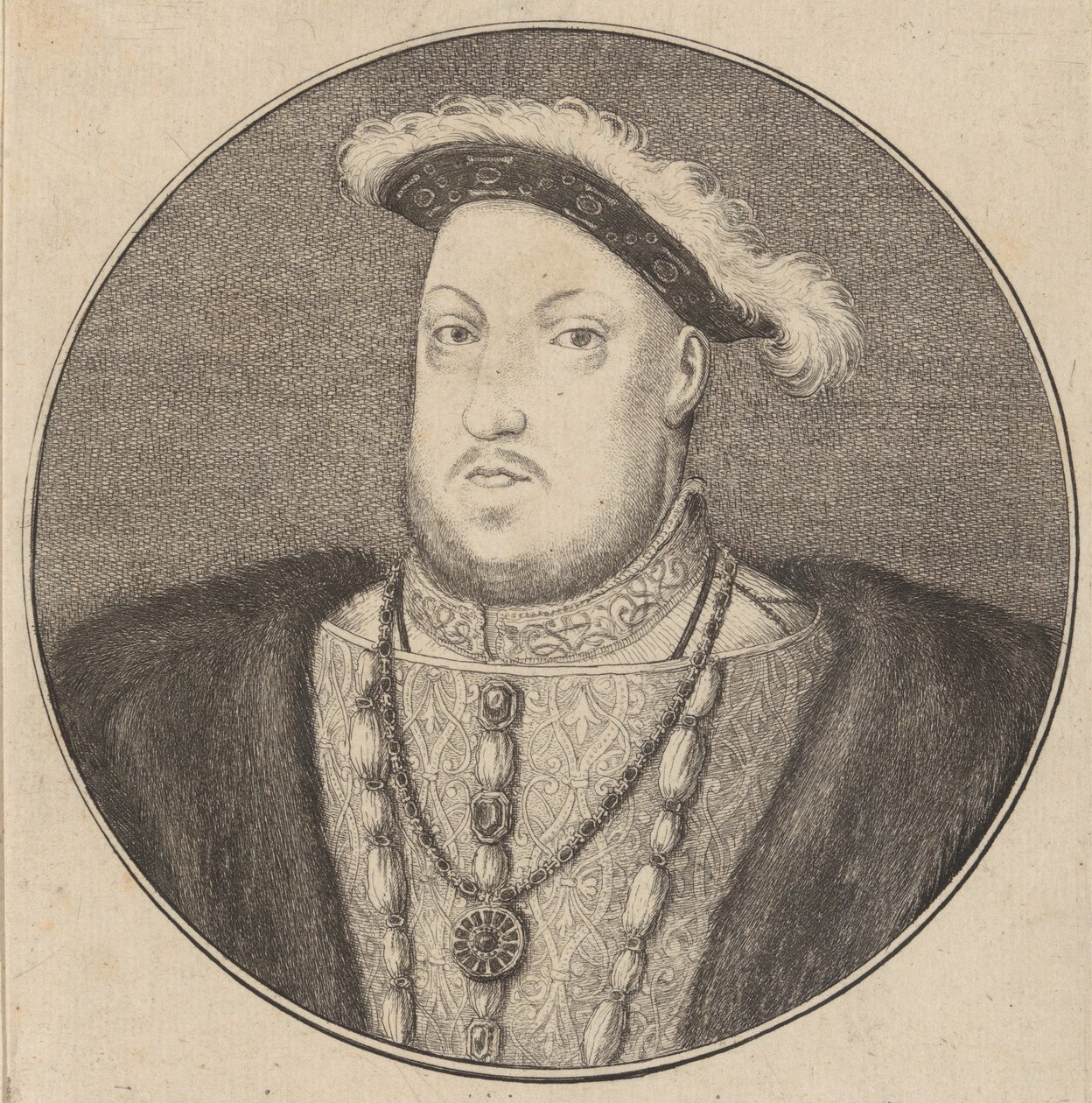 Henrik VIII Englannin kuningas jne., 1647, 1647. tekijältä Wenceslaus Hollar