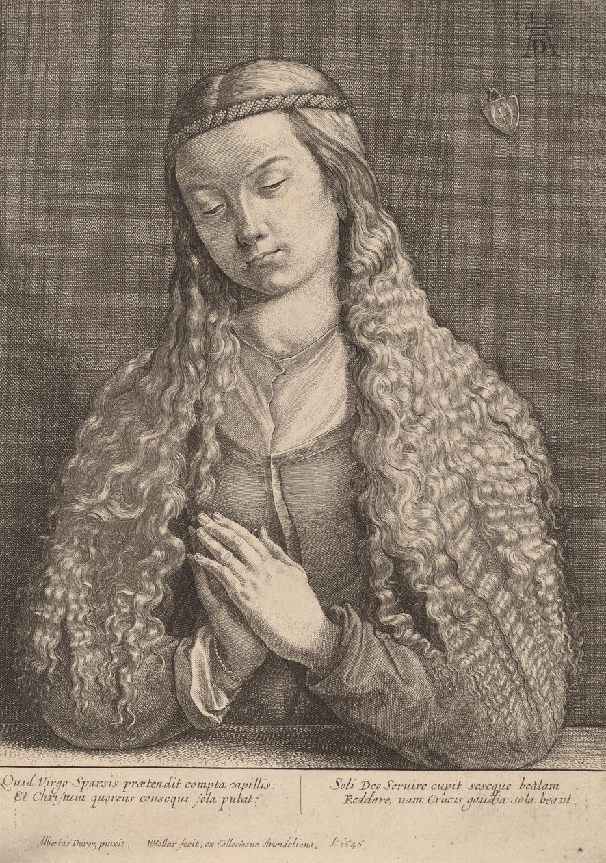 Katharine Furlegerin, 1646. tekijältä Wenceslaus Hollar
