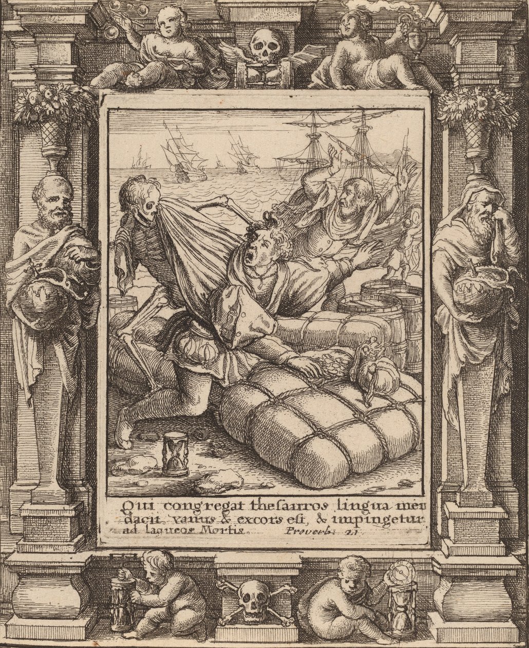 Kauppias, 1651. tekijältä Wenceslaus Hollar