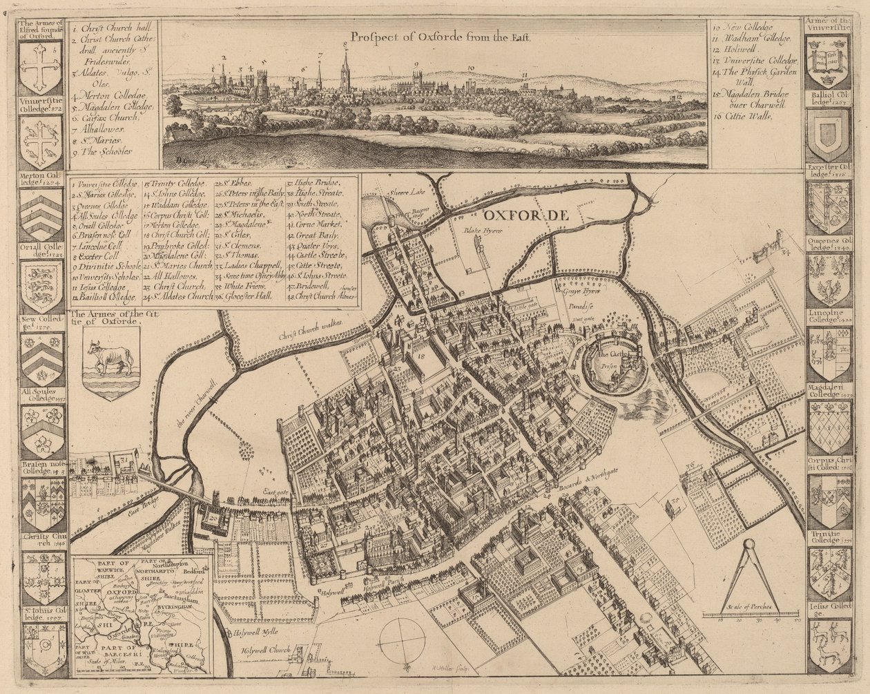 Oxfordin mahdollisuus. tekijältä Wenceslaus Hollar