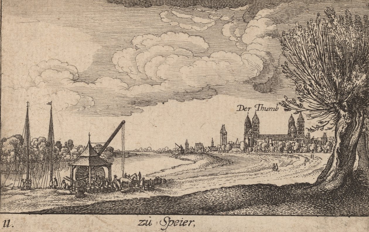 Speyer, 1635. tekijältä Wenceslaus Hollar