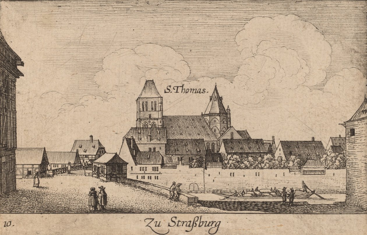 Strasbourg, 1635. tekijältä Wenceslaus Hollar