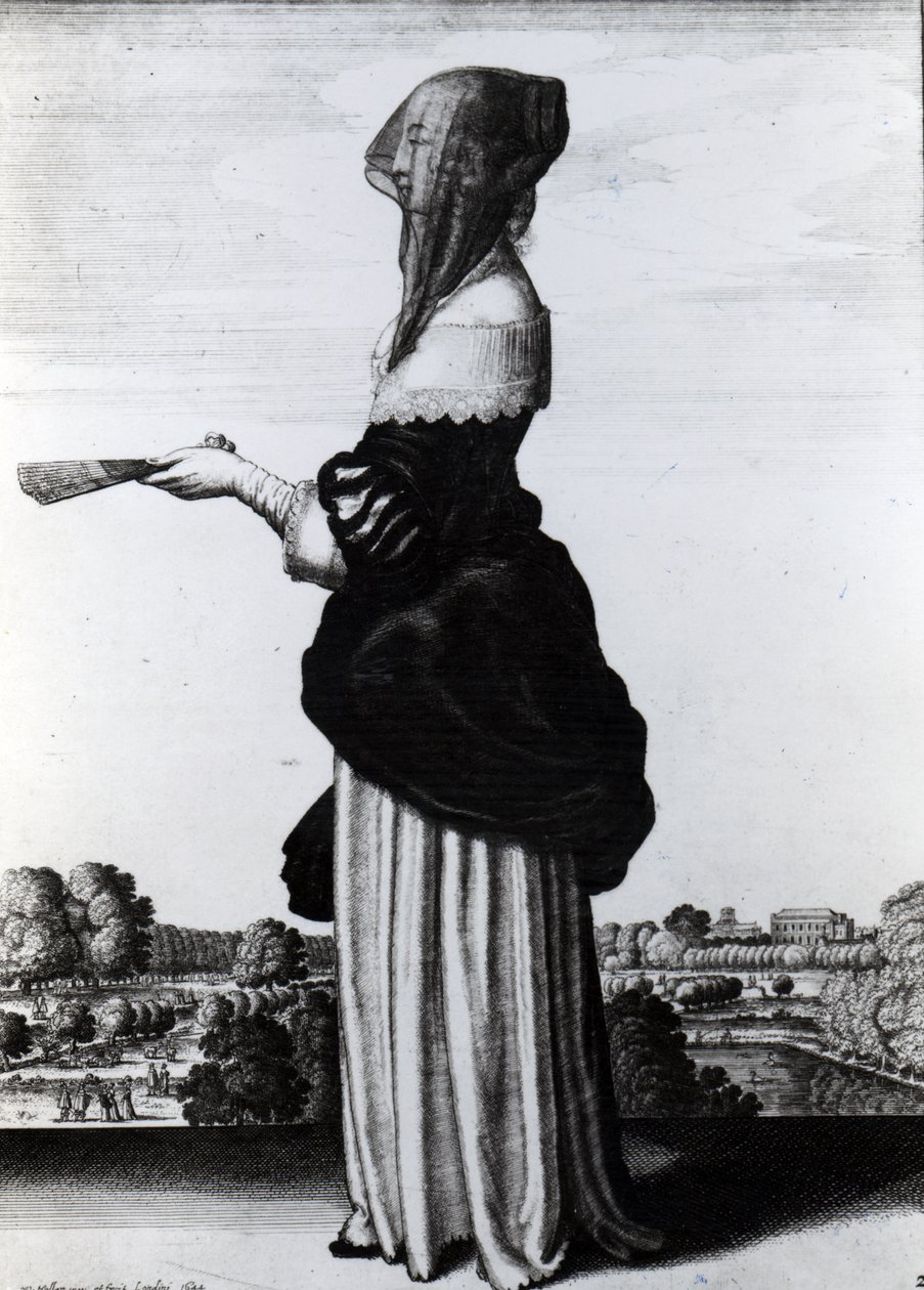 Kesä, 1644 tekijältä Wenceslaus Hollar