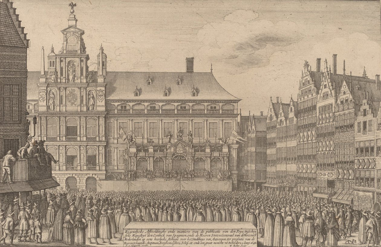 Munsterin rauha, 1641. tekijältä Wenceslaus Hollar
