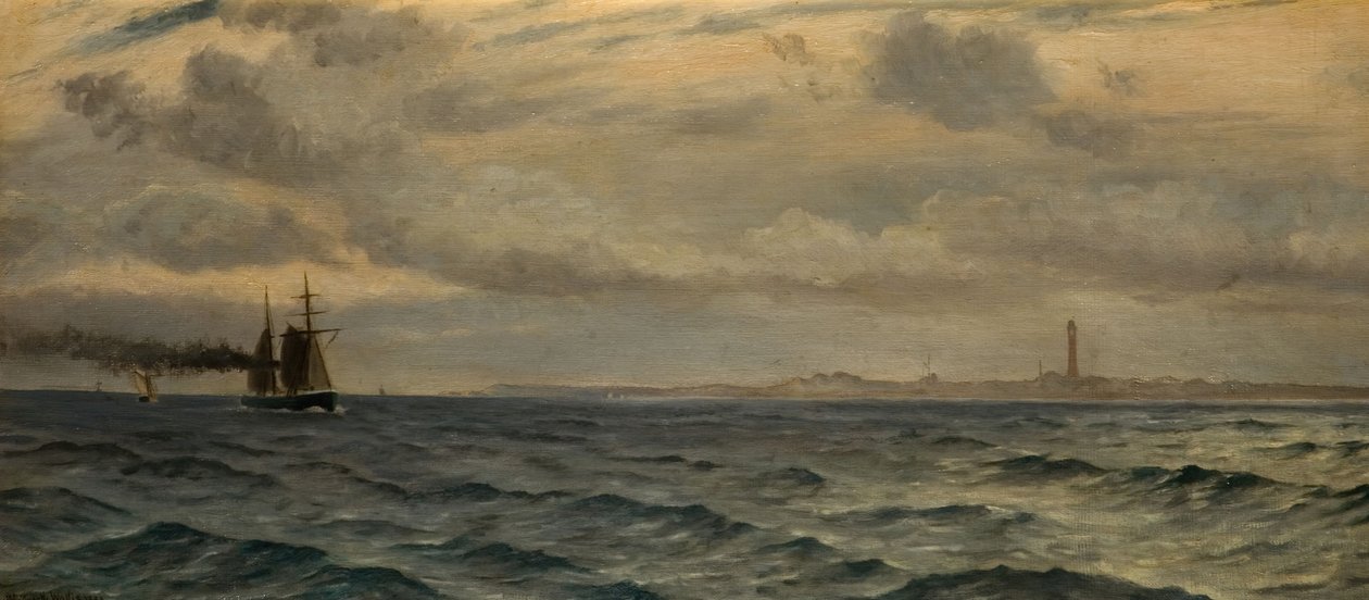 Off The Skagerrak, 1884. tekijältä Whitworth Wallis