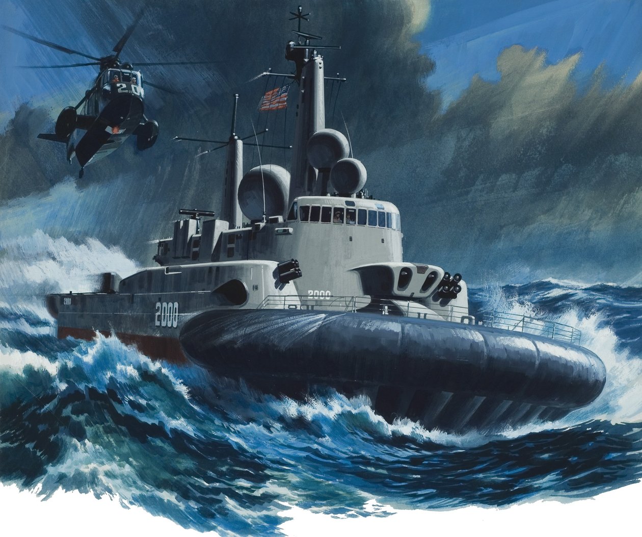 100 solmun laivasto tekijältä Wilf (20th century) Hardy