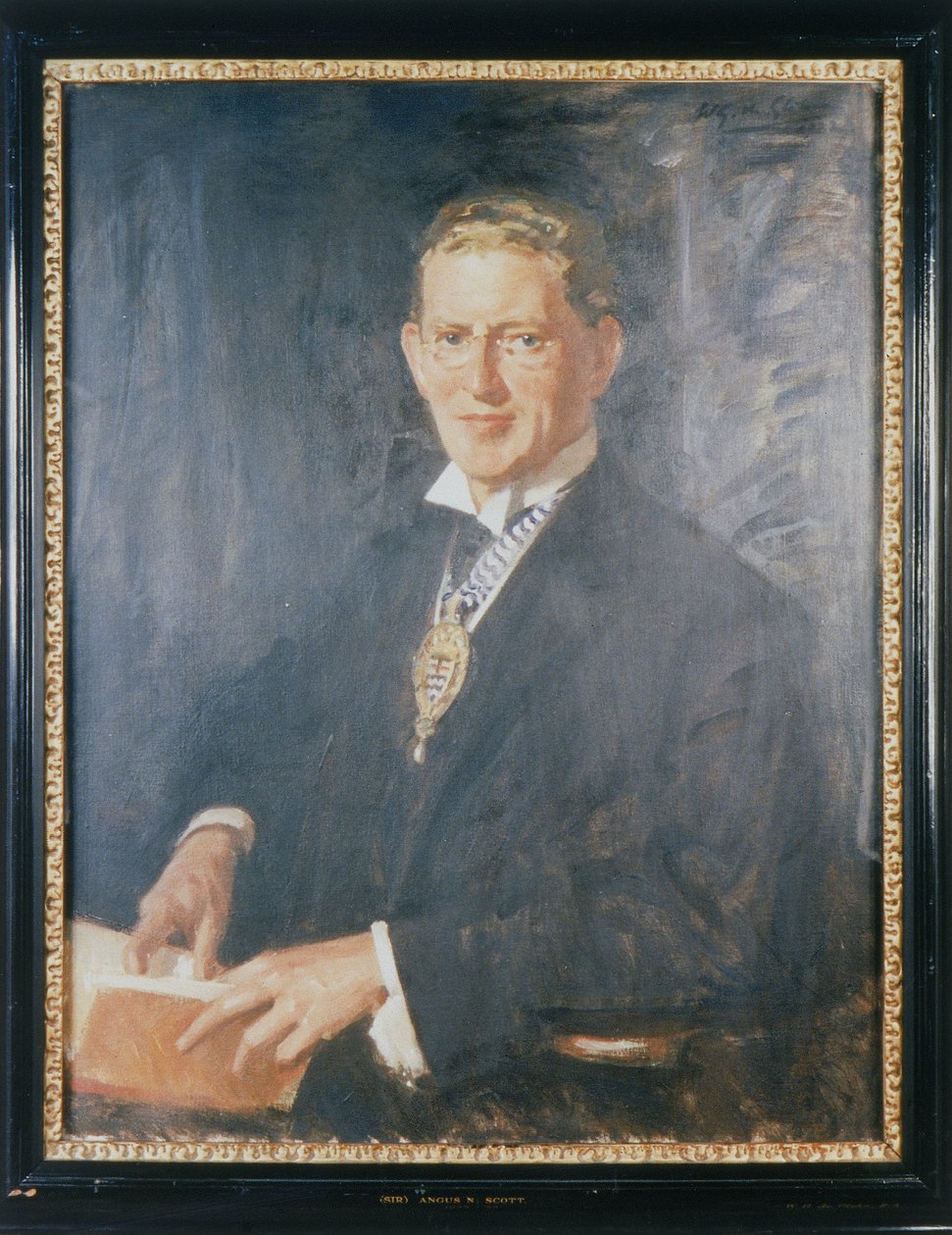 "Sir Angus Newton Scott", 1932 tekijältä Wilfred Gabriel de Glehn