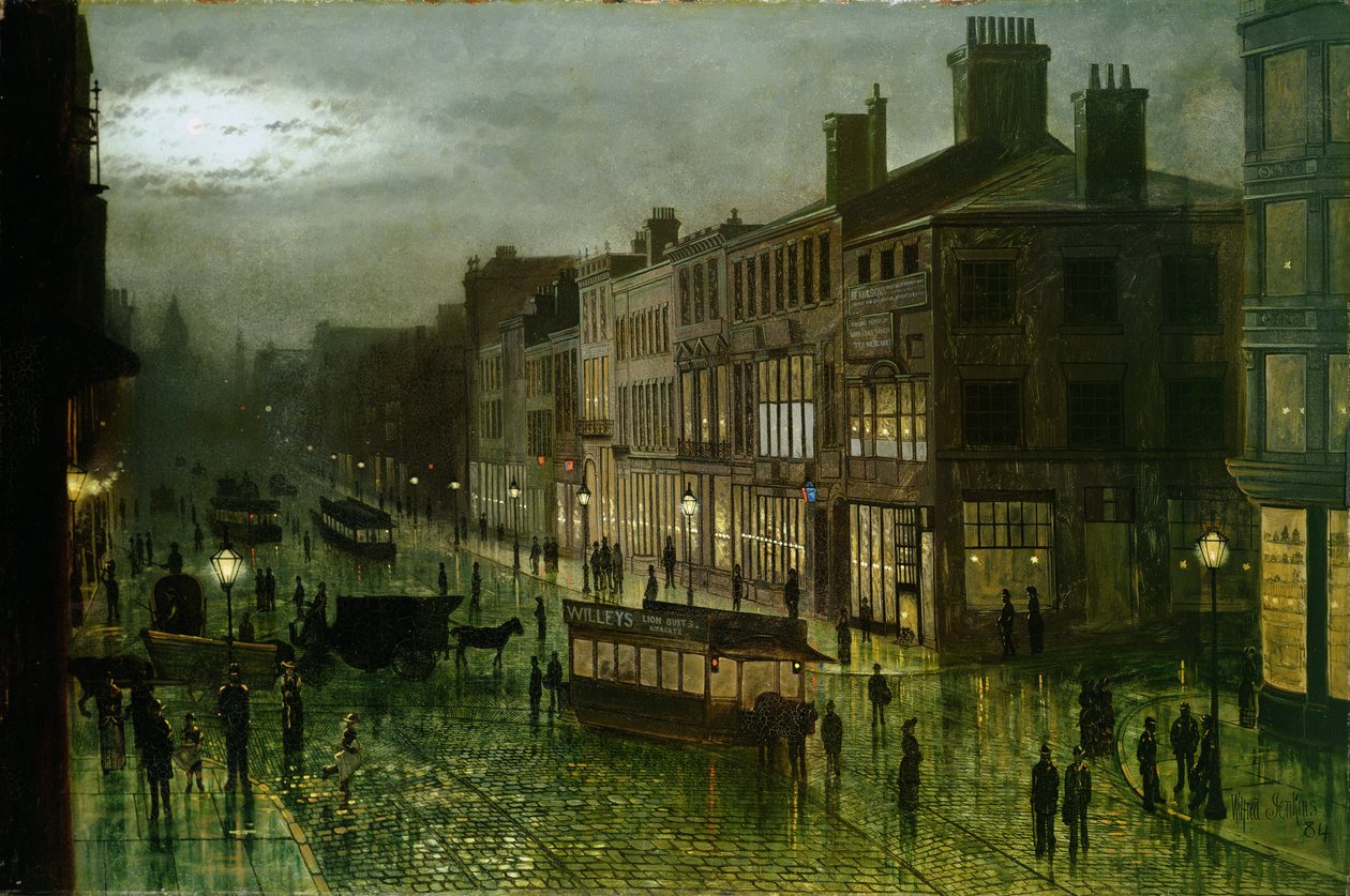 Briggate, Leeds tekijältä Wilfred Jenkins