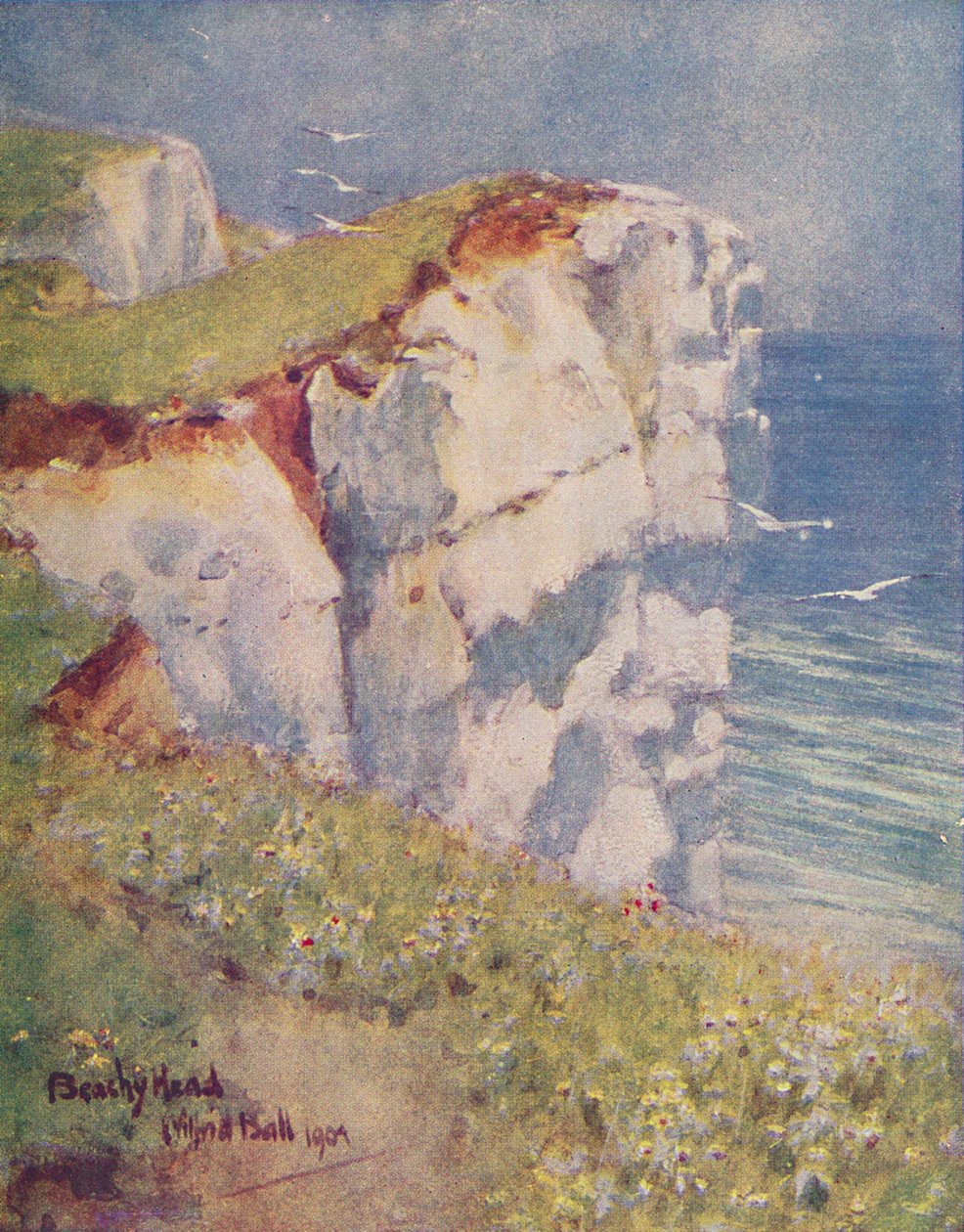 Beachy Head, 1910 tekijältä Wilfrid Williams Ball