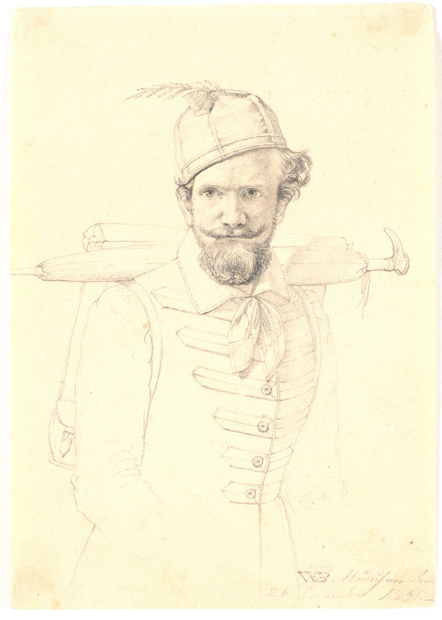 Omakuva piikillä tekijältä Wilhelm Bendz