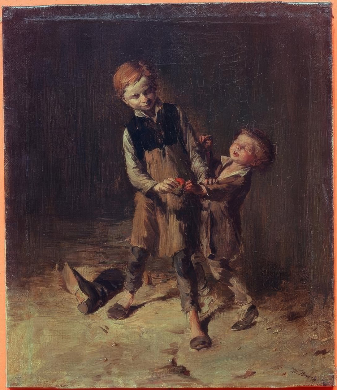 W.Busch, Zwei Schusterjungen balgen.. tekijältä Wilhelm Busch