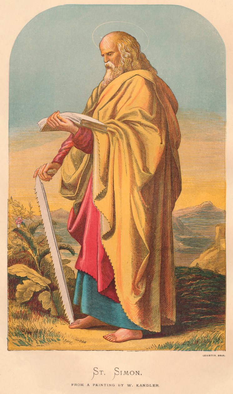 St. Simon, 1800-luvun puolivälissä. tekijältä Wilhelm Kandler