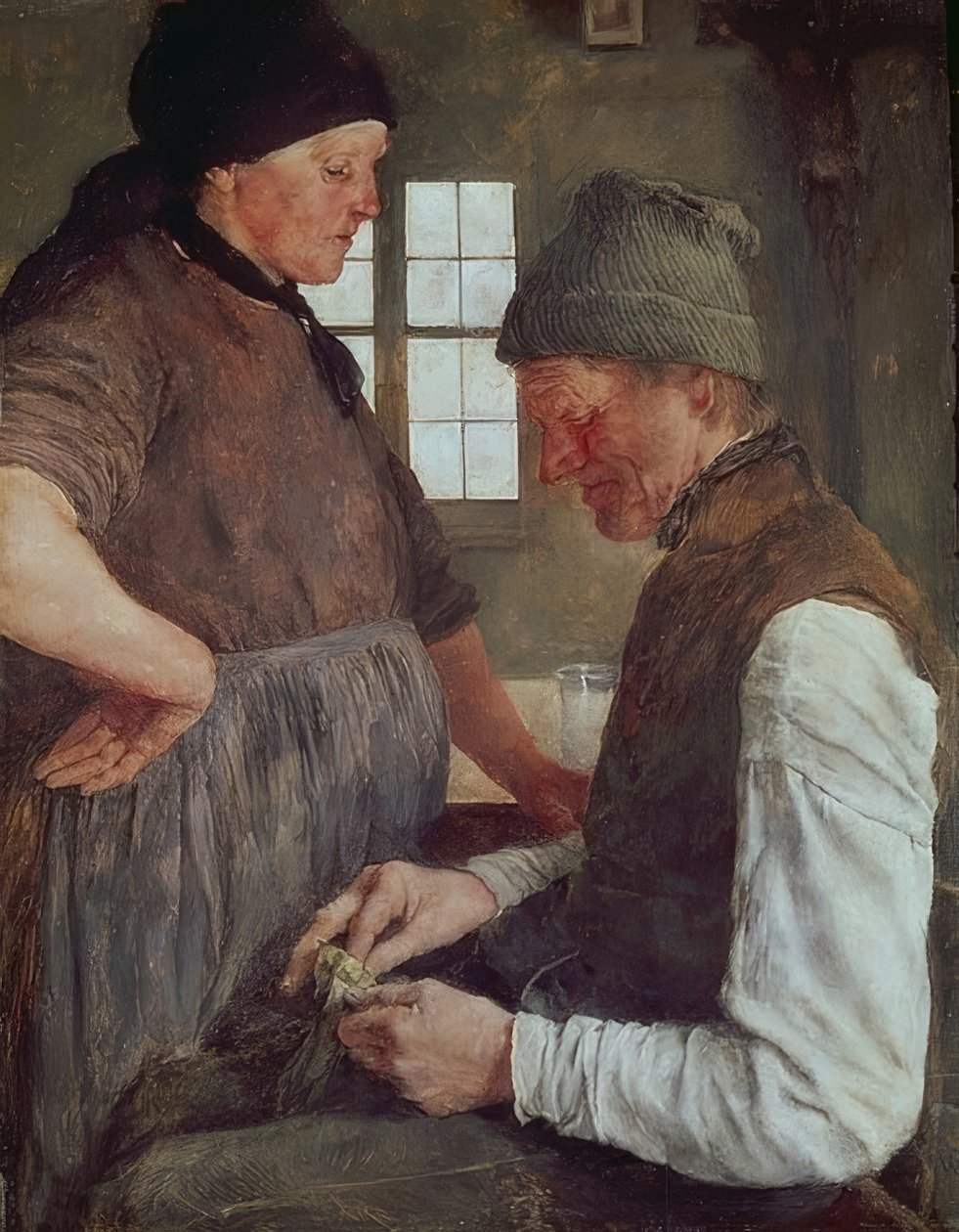 Säästöpossut. 1879 tekijältä Wilhelm Maria Hubertus Leibl