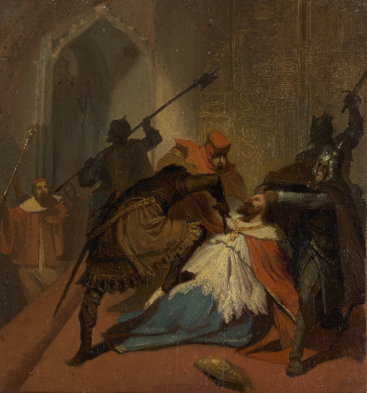 Kardinaalin salamurha tekijältä Wilhelm Lindenschmit der Jüngere