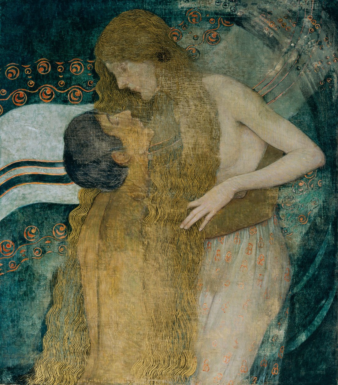 The Embrace, c. 1905. tekijältä Wilhelm List
