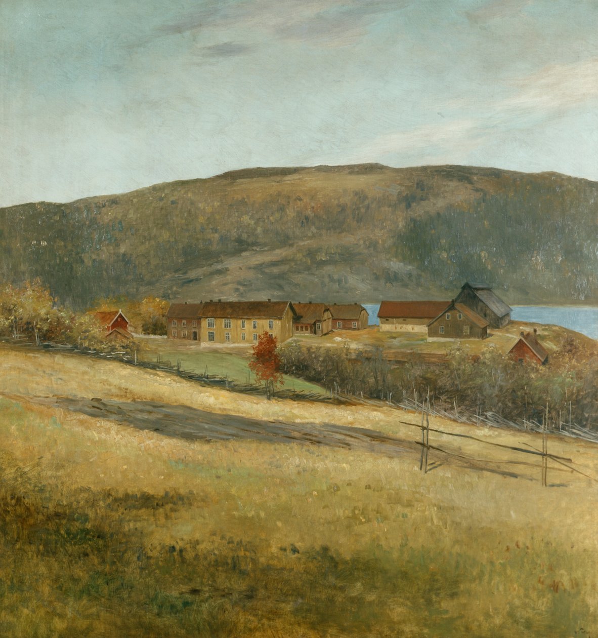 Biristä (Birin lasitehdas) (maalaus) tekijältä Wilhelm Peters