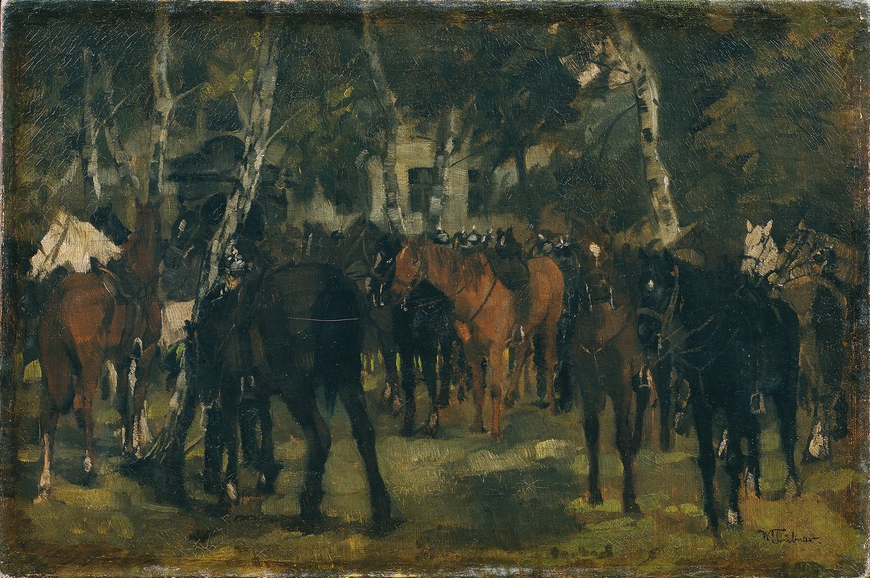 Irrotetut Cuirassiers tekijältä Wilhelm Trübner