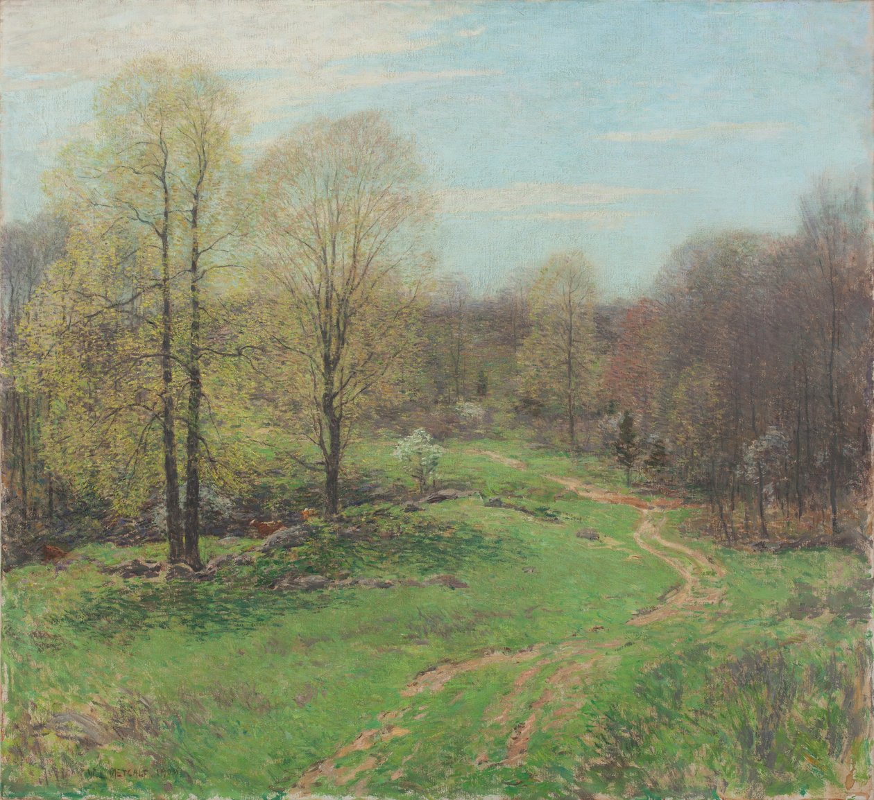 Alkusoitto, 1909 tekijältä Willard Leroy Metcalf
