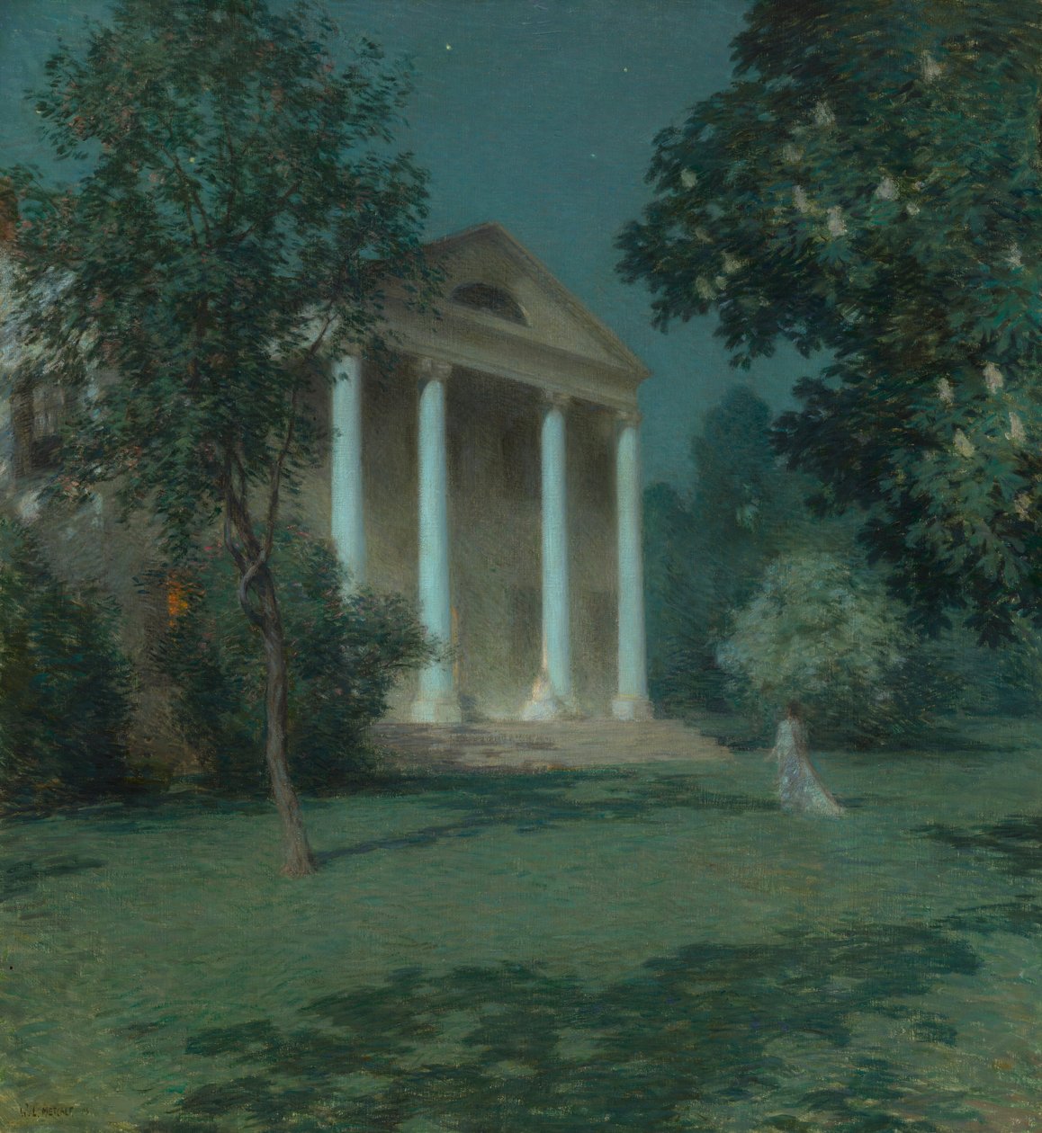 Toukokuun yö tekijältä Willard Leroy Metcalf