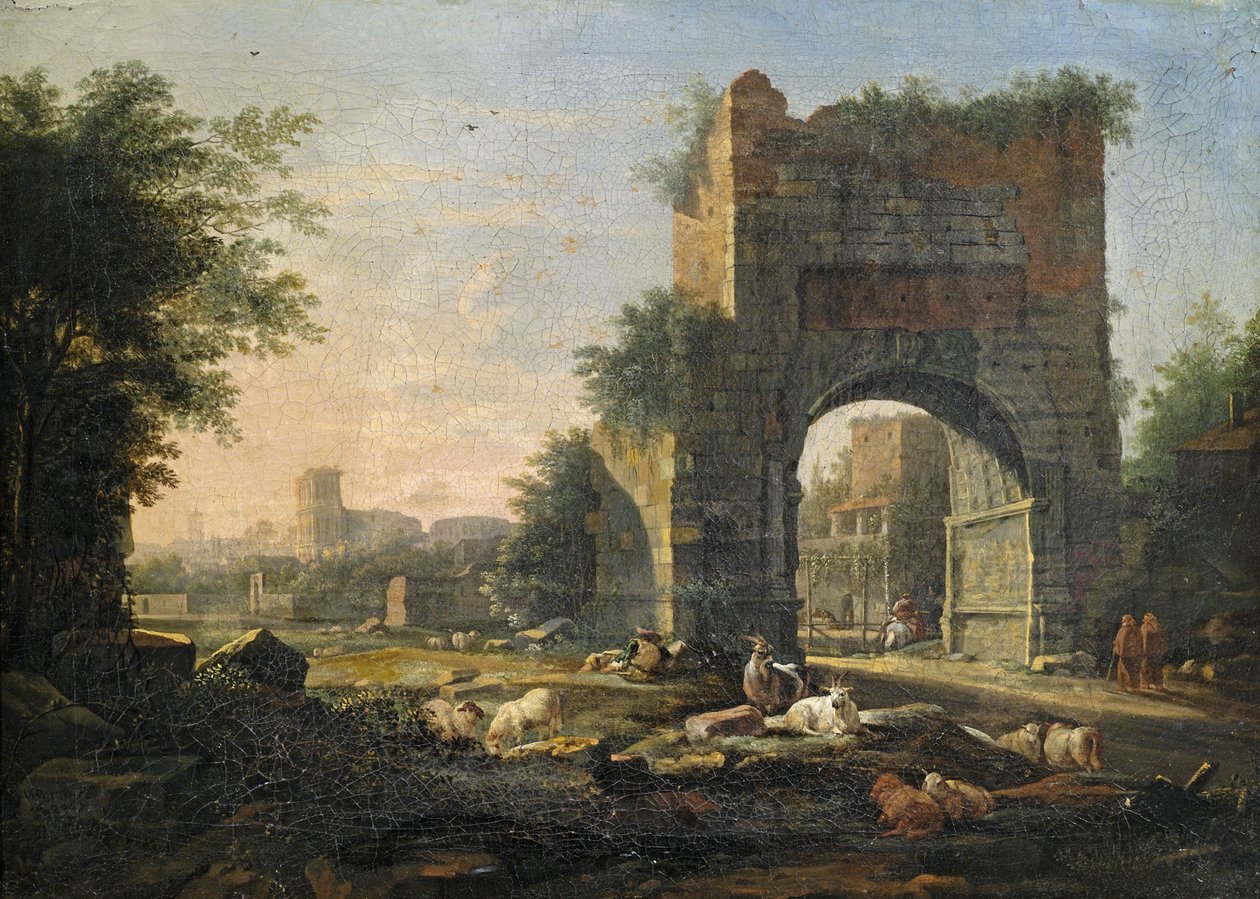 Römische Abendstimmung tekijältä Willem van Bemmel