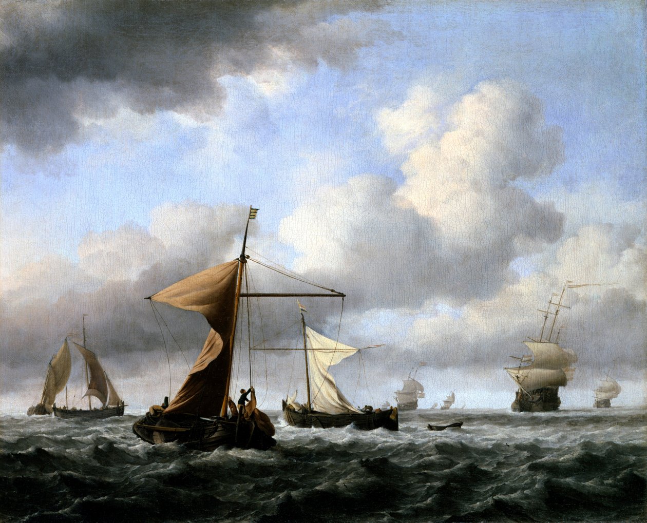 Reipas tuulahdus tekijältä Willem van de Velde the Younger
