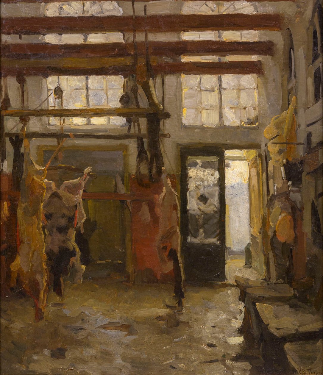 Teurastamo, 1890. tekijältä Willem Bastiaan Tholen