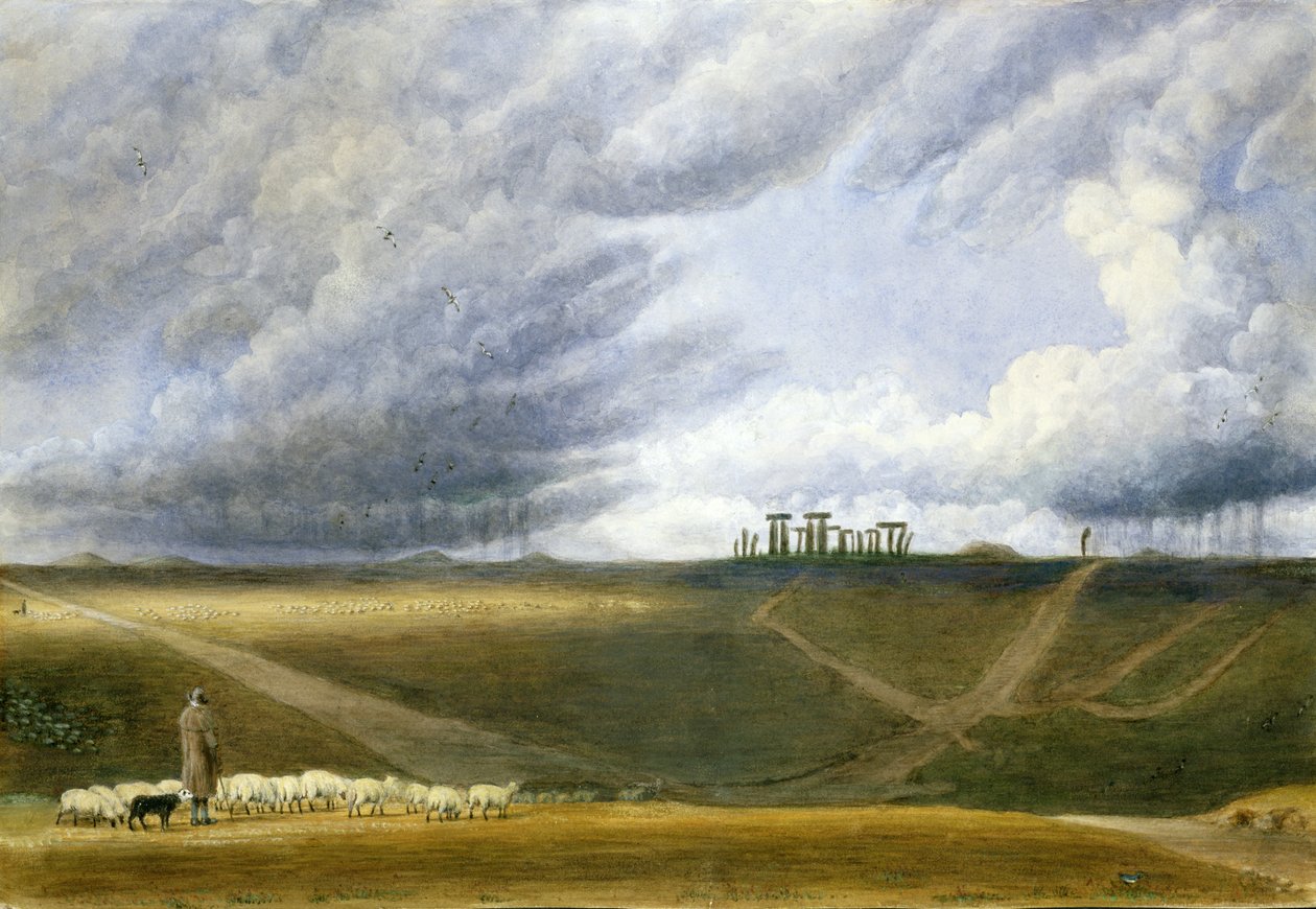 Huonekalut ja erilaiset esineet 1100- ja 1300-luvuilta tekijältä Joseph Mallord William Turner