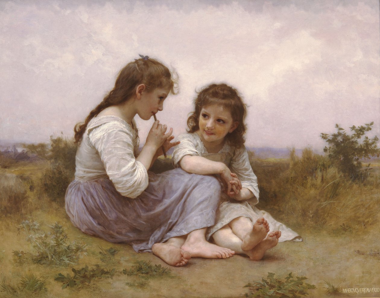 Lapsuuden idylli tekijältä William Adolphe Bouguereau