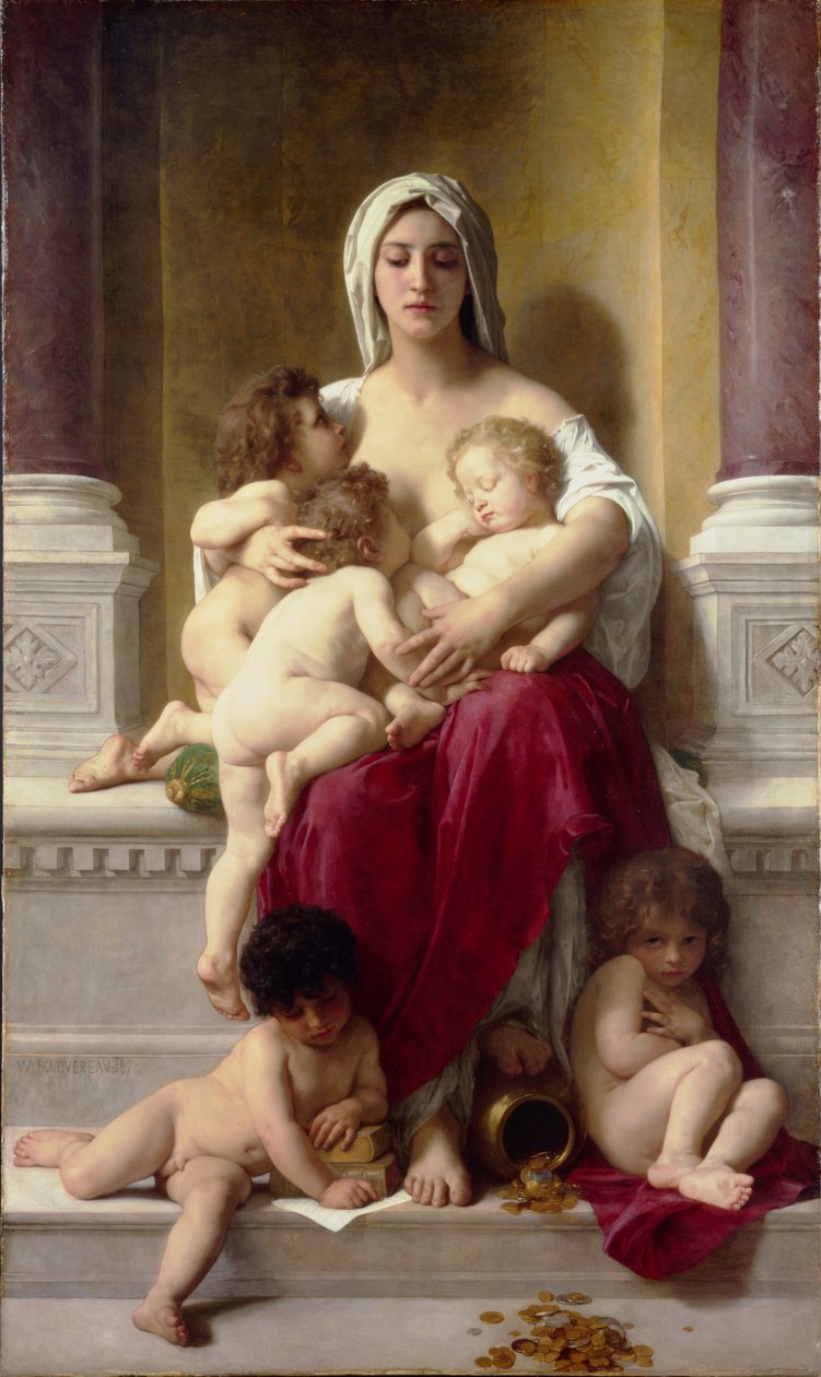 Hyväntekeväisyys tekijältä William Adolphe Bouguereau