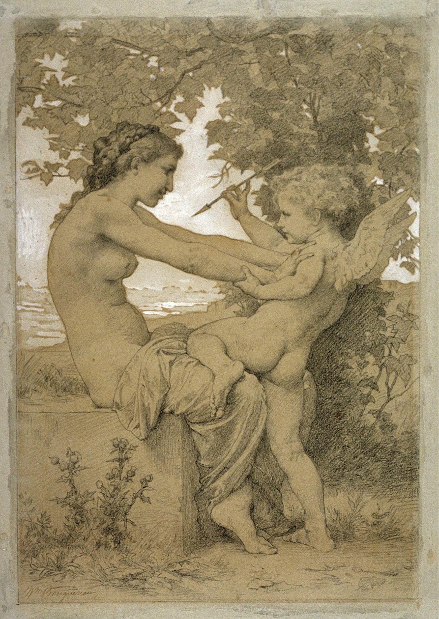 Rakastaa vastarintaa tekijältä William Adolphe Bouguereau